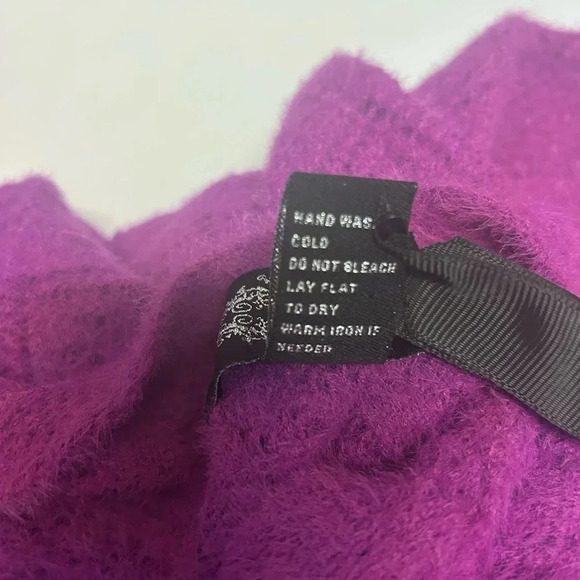 🩷”Oliver O” NWT Vibrant Purple 3/4 Sleeve Super Soft Sweater Size M💜 - Picture 8 of 11